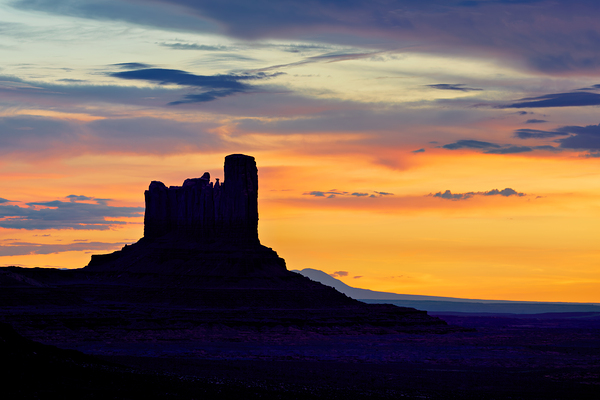 Sunset over monument valley in national park usa Digital Download