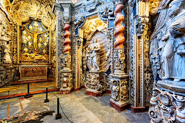 Explore the details of the Crucifix chapel in Monreale Sicily  Digital Download