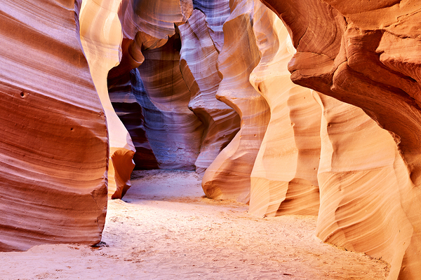 Explore Antelope Slot Canyon in Utah during daylight hours Digital Download