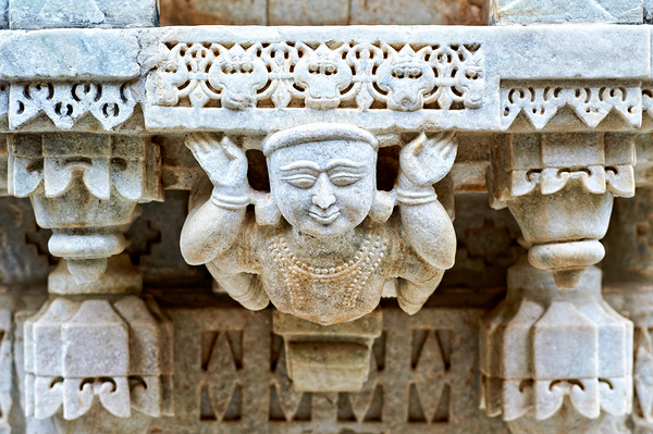 Exploring Jain temples in Ranakpur Rajasthan India Digital Download