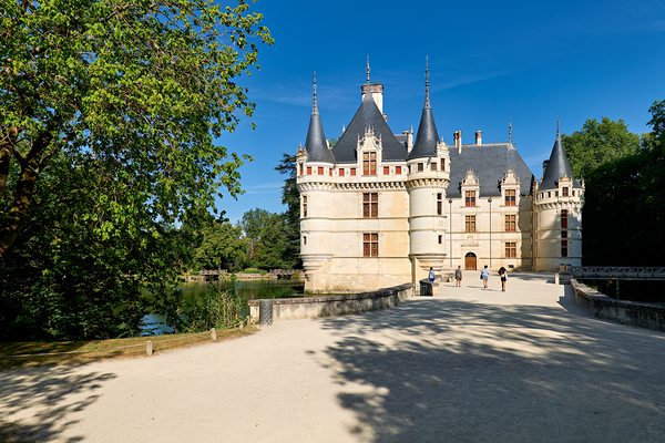 Visit to Azay le Rideau in Loire Valley France on a clear day Digital Download