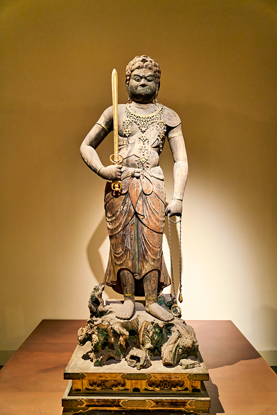 Statue of a warrior from Asia at the Metropolitan Museum of Art Digital Download