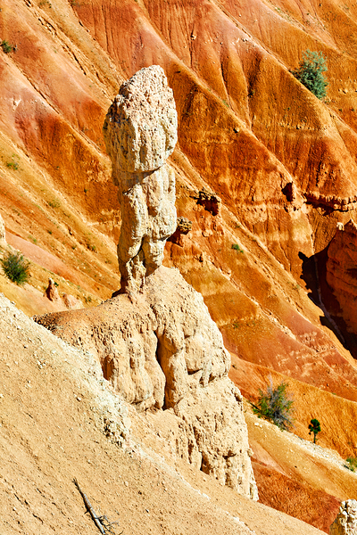 View of hoodoo rock at Inspiration Point in Bryce Canyon Park Digital Download