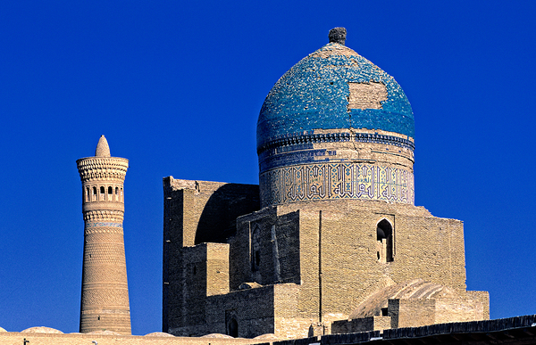 Historic buildings in Bukhara Uzbekistan on a clear day Digital Download