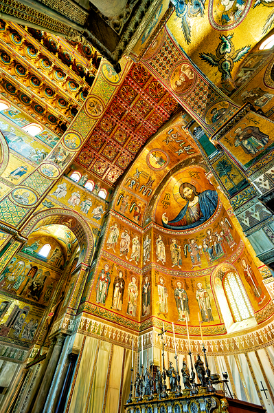 Explore Duomo di Monreale in Palermo Sicily with stunning art Digital Download