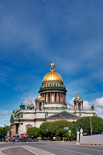 Visiting st. isaacs cathedral in saint petersburg russia Digital Download