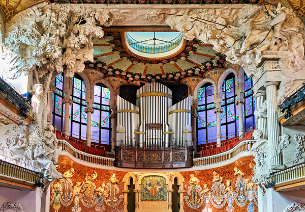 Visit to Palau de la Musica Catalana in Barcelona Digital Download