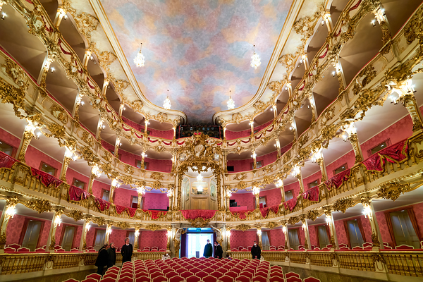 Inside cuvillies theatre at residenz palace in munich germany Digital Download