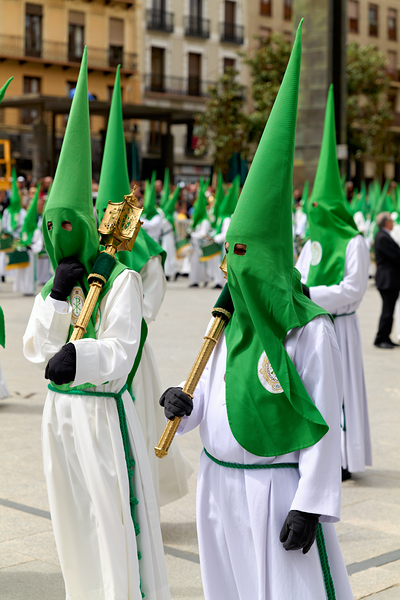 Zaragoza. Saragossa. Aragon. Spain.  Processions of the Easter Holy Week Digital Download