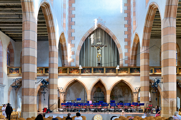 Concert setup at Eglise Saint Matthieu in Colmar Alsace Digital Download