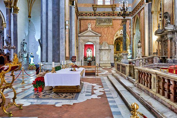 Visit to San Domenico Maggiore church in Naples Campania Italy Digital Download