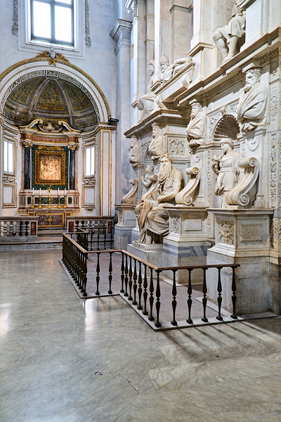 Moses sculpture by Michelangelo in San Pietro in Vincoli Rome Digital Download