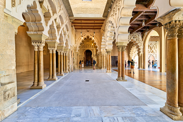 Zaragoza. Saragossa. Aragon. Spain. Aljafería Palace Digital Download