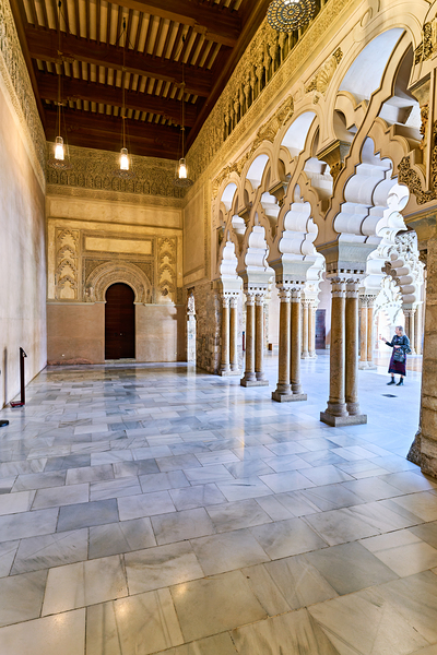 Zaragoza. Saragossa. Aragon. Spain. Aljafería Palace Digital Download