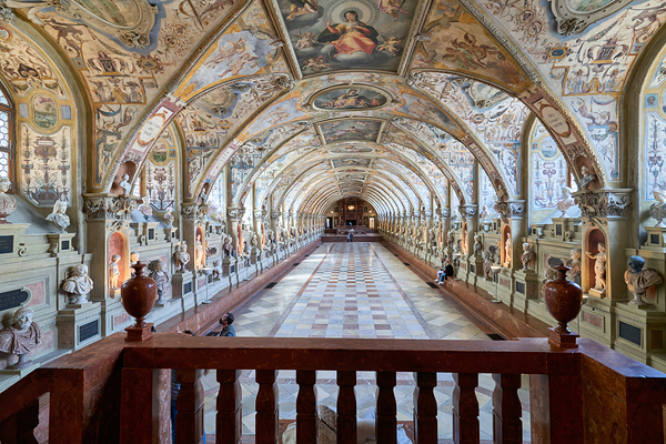 Visit to the residenz residence palace in munich germany Digital Download