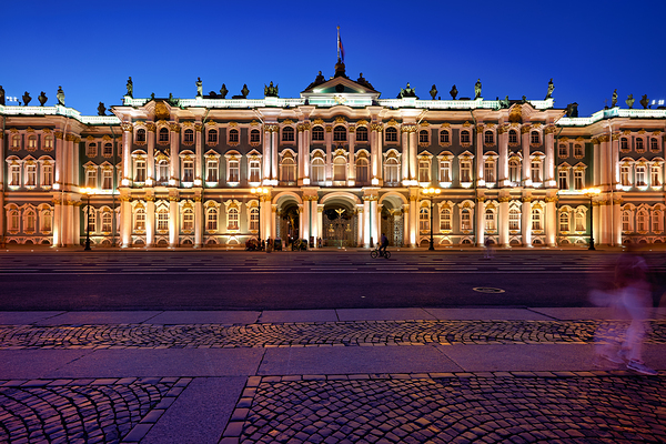 General Staff Building at night in St. Petersburg Digital Download