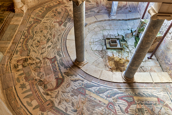 Exploring mosaics at Villa Romana del Casale in Sicily Digital Download