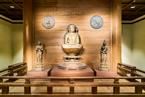 Buddha statue in the Asian Art Gallery Met Museum Digital Download
