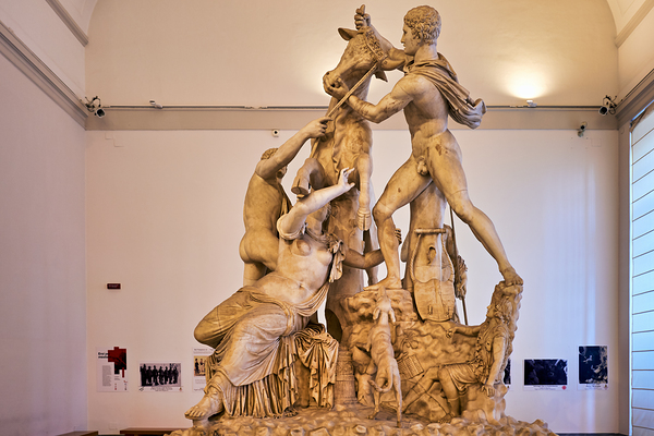 Sculpture at national archaeological museum of naples Digital Download