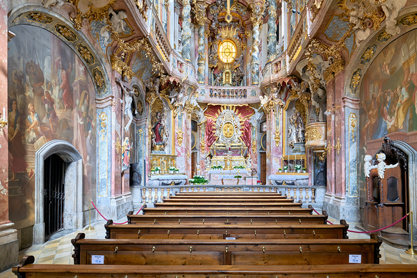 St. Johann Nepomuk in Asam Church located in Munich Germany Digital Download