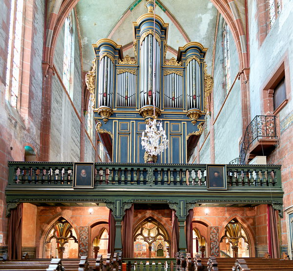 Pipe organ at Saint Pierre le Jeune church in Strasbourg Digital Download