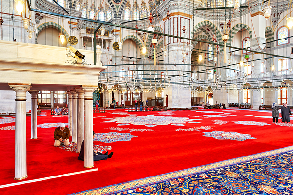 Visit to the fatih mosque in istanbul turkey Digital Download