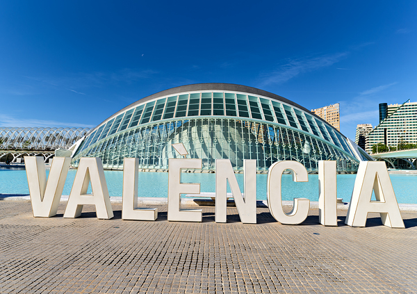 Visit Valencias City of Arts and Sciences near the Hemisfèric Digital Download