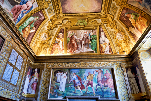 Art and history in Certosa di San Martino in Naples Italy Digital Download