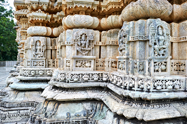 Jain temples in Ranakpur Rajasthan showcase intricate carvings Digital Download