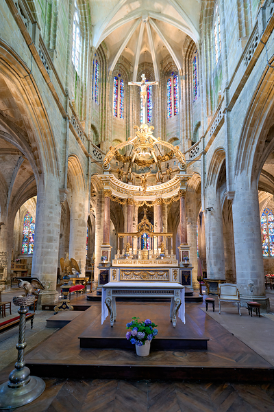 Visit to the basilica of st saviour in dinan france Digital Download