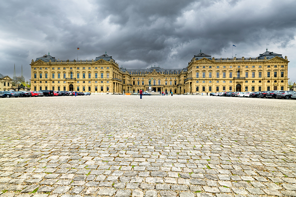 Residenz in Wurzburg along the Romantic Road in Bavaria Germany Digital Download