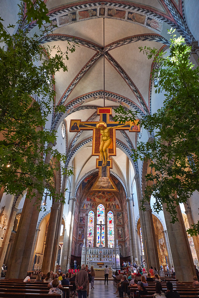 Visit to santa maria novella church in florence tuscany italy Digital Download