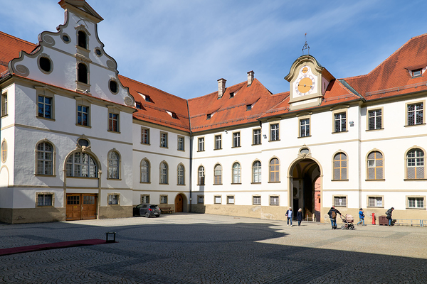 Visit to benediktinerkloster st. mang in fussen on romantic road Digital Download