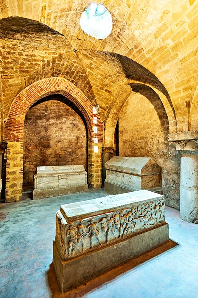 Exploring the crypt of Palermo Cathedral in Sicily Italy Digital Download