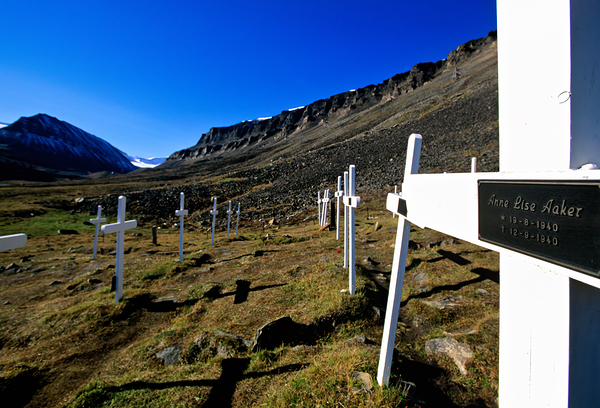 Memorial site in Longyearbyen Svalbard Archipelago Norway Digital Download