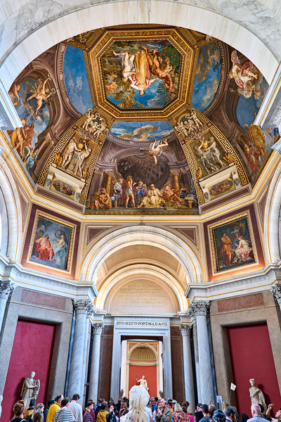 Visitors explore art and history at Vatican Museums Digital Download