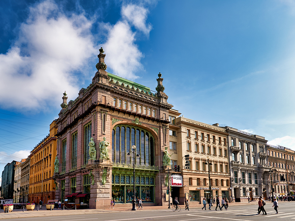 Popular location on Nevsky Prospekt in Saint Petersburg Digital Download