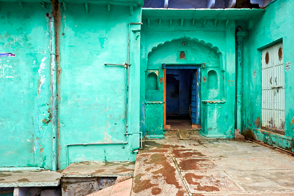 Decorated painted house in Bundi Rajasthan Digital Download