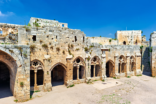 Exploring Krak des Chevaliers in Syria a historic crusader cast Digital Download
