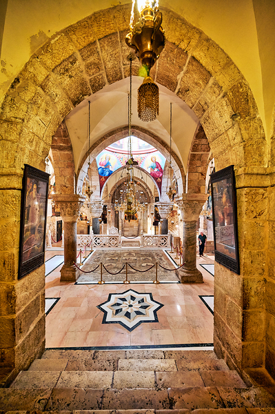 Exploring the church of the Holy Sepulchre in Jerusalem Israel Digital Download