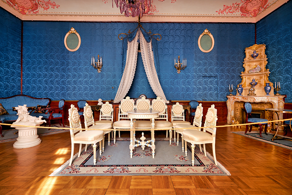Yusupov Palace interior with luxe seating in St. Petersburg Digital Download