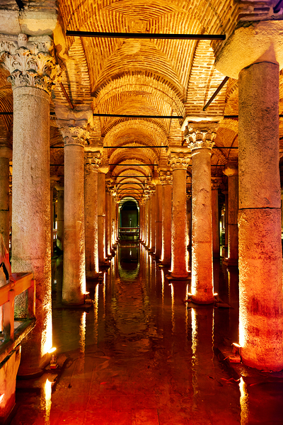 Exploring the ancient Basilica Cistern in Istanbul Turkey Digital Download