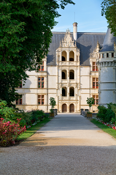 Chateau dAzay le Rideau in the Loire Valley France during the  Digital Download