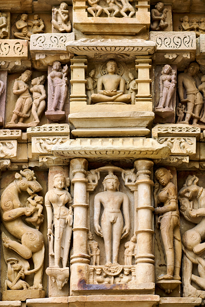Exploring Hindu temples in Khajuraho Madhya Pradesh India Digital Download
