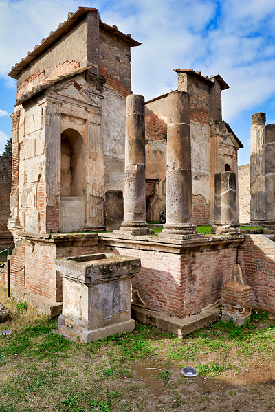 Pompeii ruins showcase ancient architecture in Italy Digital Download
