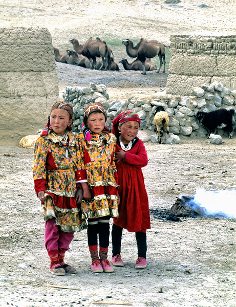 Village children in Uzbekistan enjoy their day outside Digital Download