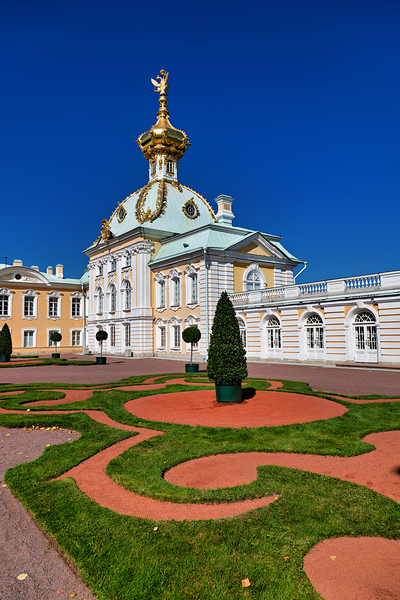 St Petersburg architecture near Peterhof Palace under clear sky Digital Download