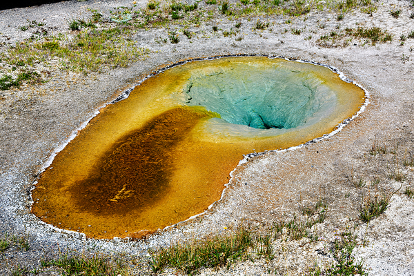 Yellowstone National Park features Beauty Pool in summer Digital Download