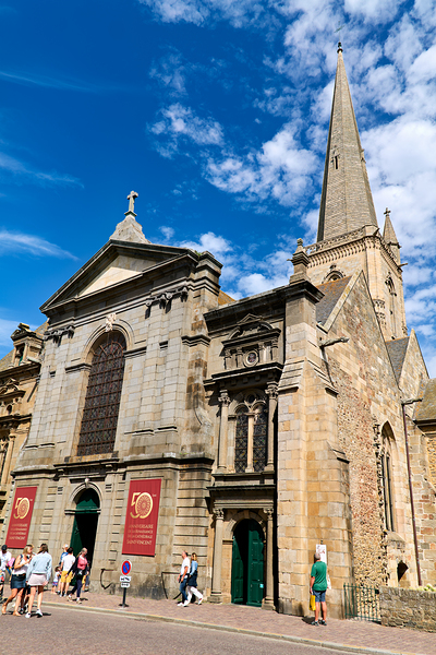 Explore cathedral saint vincent in saint malo brittany france Digital Download