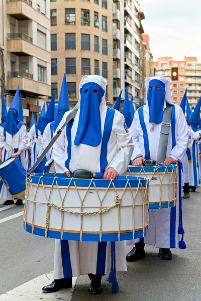 Zaragoza. Saragossa. Aragon. Spain.  Processions of the Easter Holy Week Digital Download